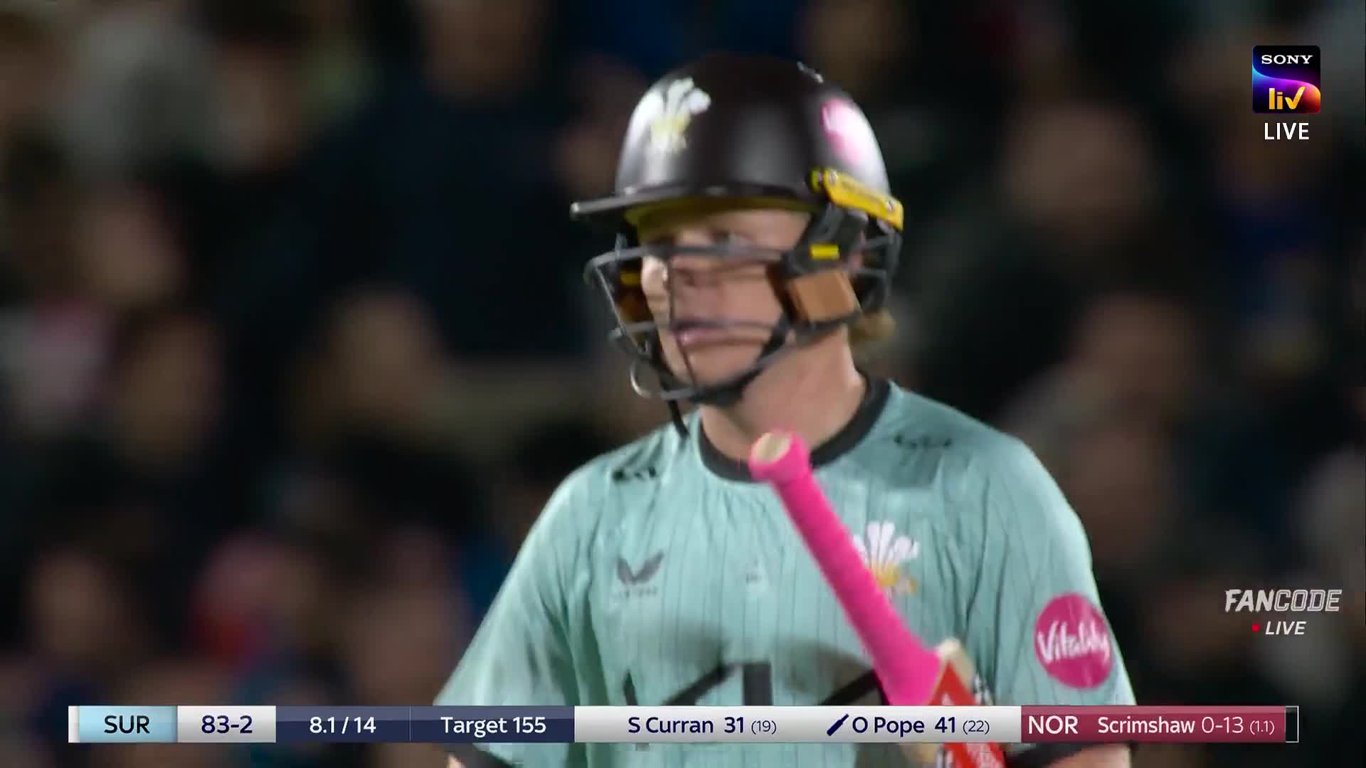 poster url for Wicket! Pope Mistimes It To Deep Fine Leg, George Strikes