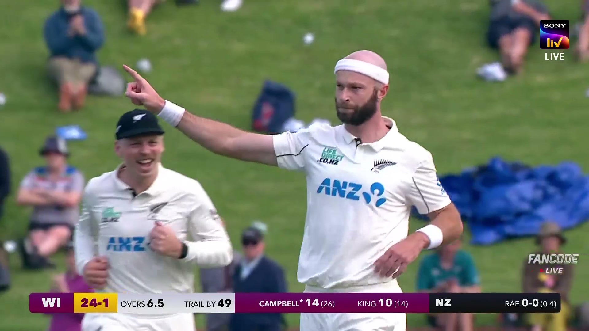 poster url for Wicket! Michael Rae Gets The Breakthrough, John Campbell Departs Early