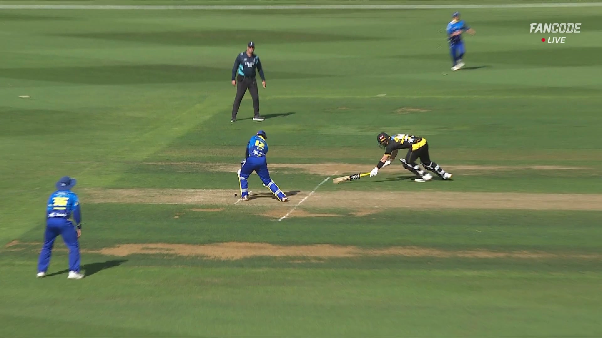 poster url for Wicket! Excellent Fielding Effort Produces Run Out Of Jesse Tashkoff