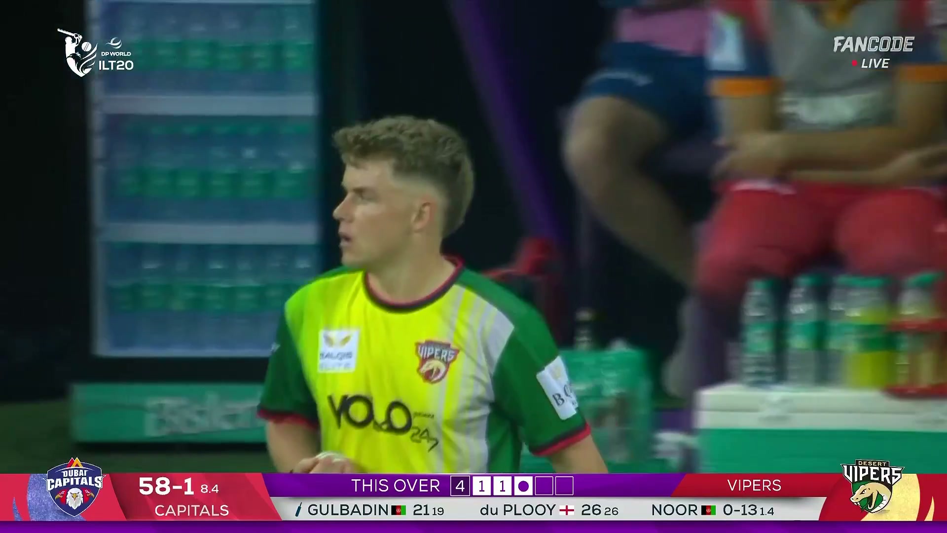 poster url for Wicket! Gulbadin Naib Fails To Clear The Ropes