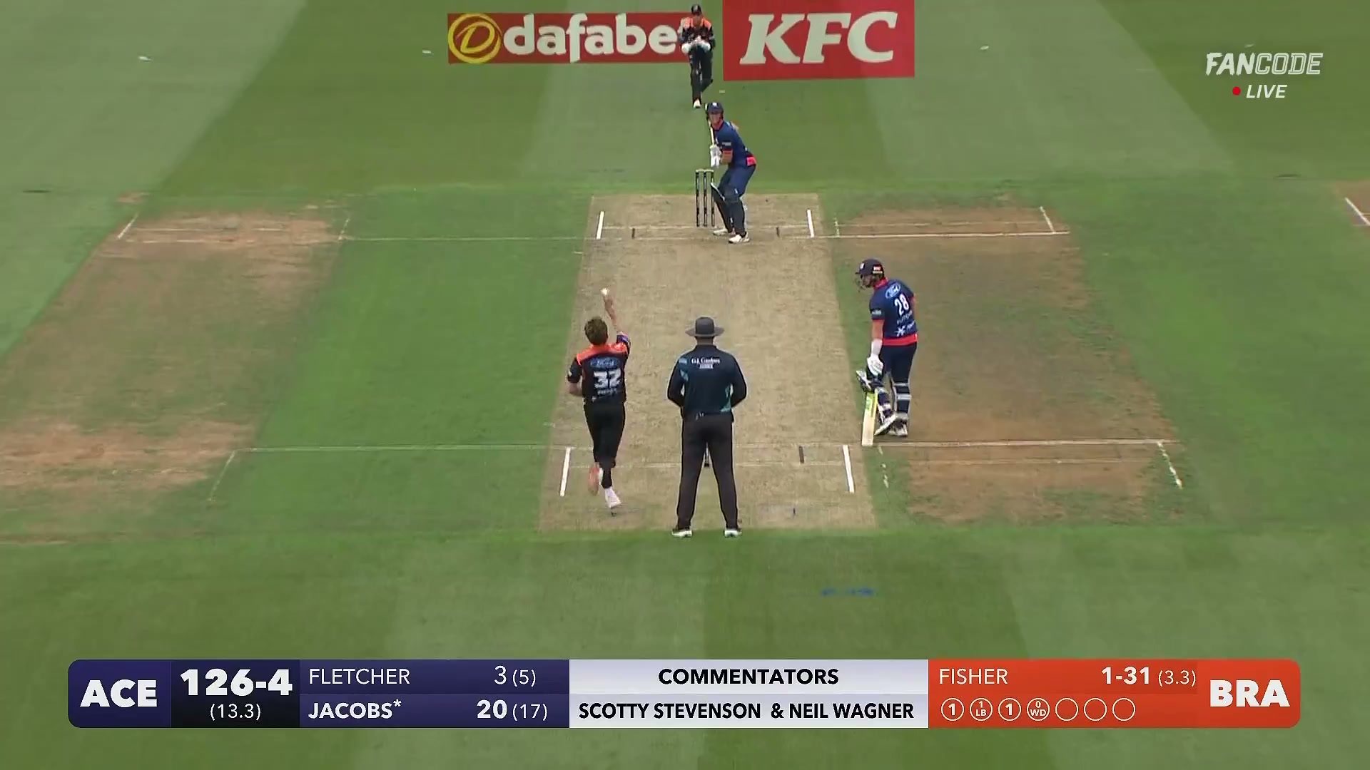 poster url for Six! Bevon Jacobs Flies It Over Long On Fence With Perfect Timing