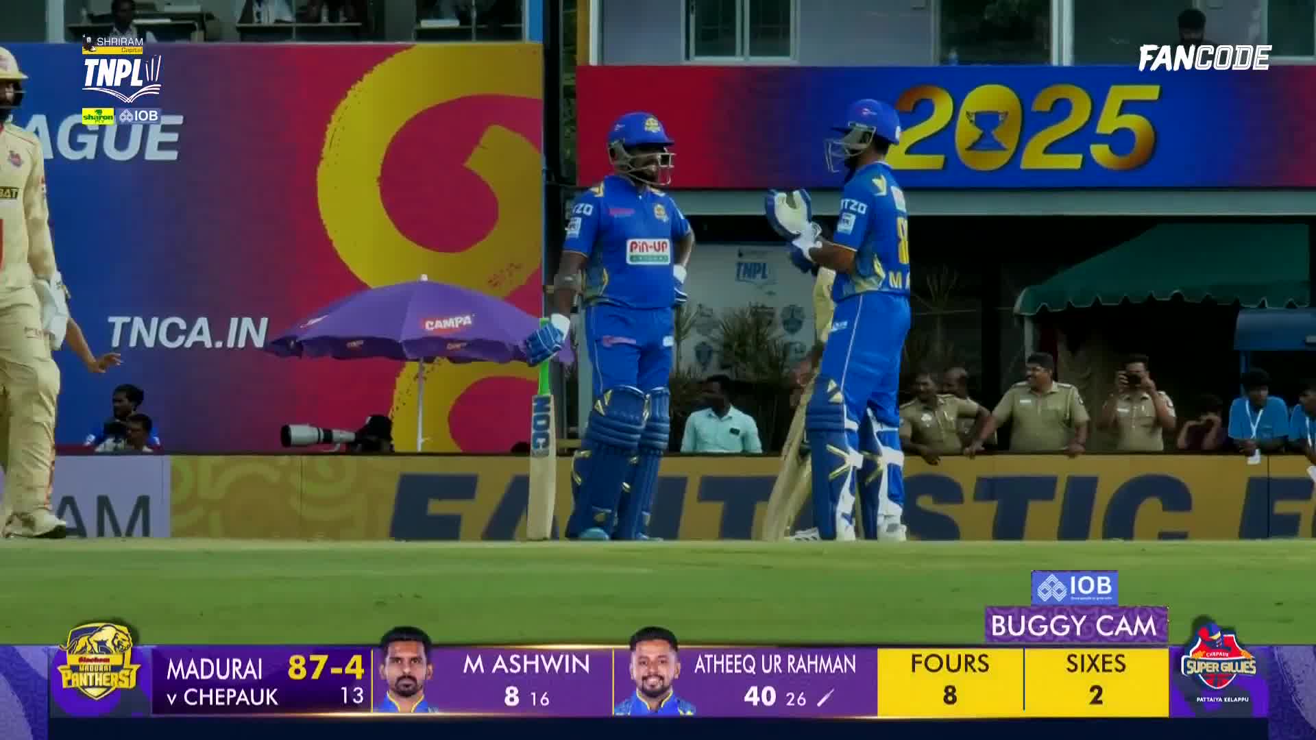 Four! Atheeq Rahman Times It Perfectly Over The Bowler’s Head
