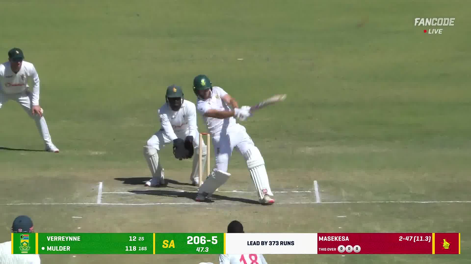Six! Wiaan Smashes A Monstrous Shot Towards Mid Wicket