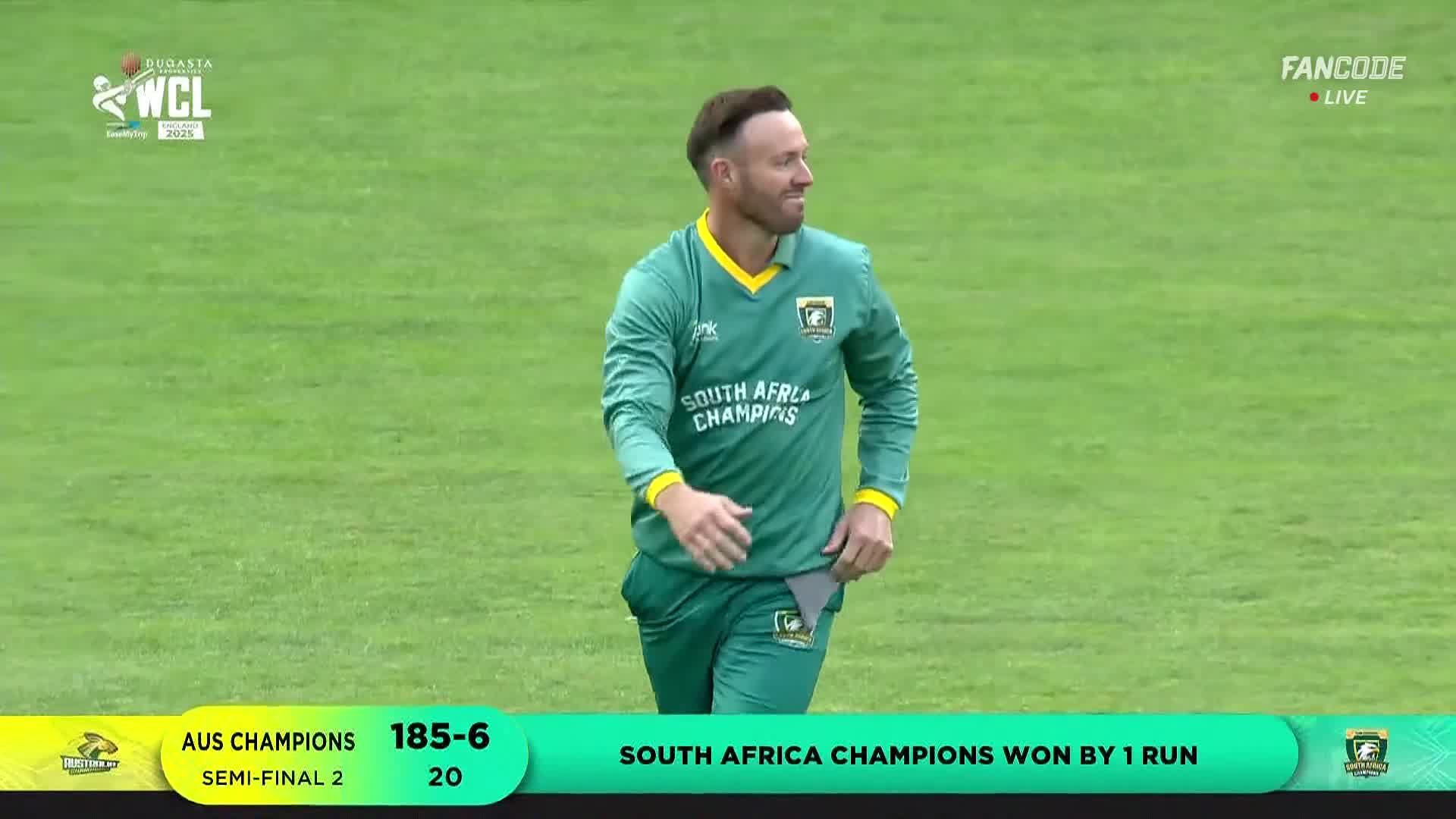 Wicket! Sharp Throw By AB de Villiers South Africa Clinches Thriller By ...