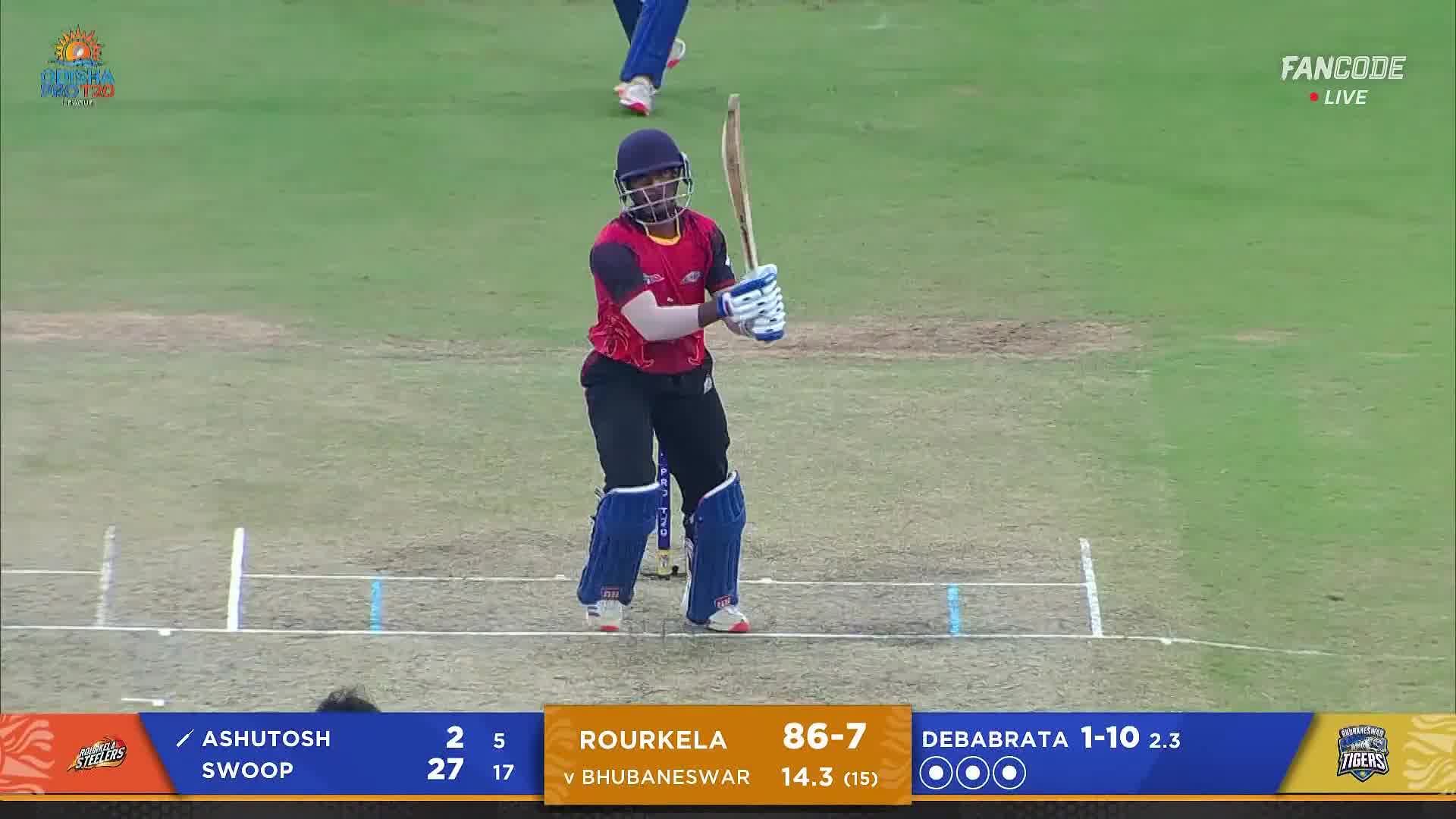 Wicket! Ashutosh Marandi Gets Hit On The Pad In Front Of The Stumps ...