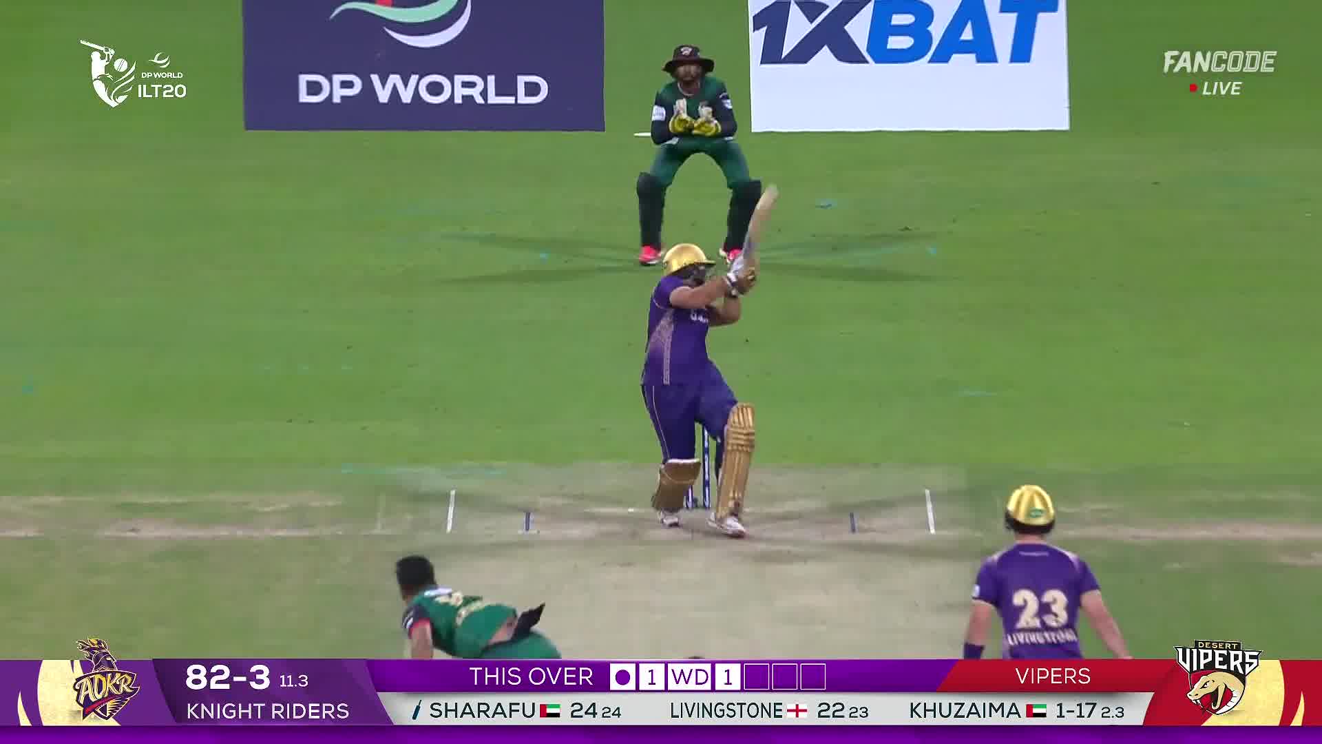 poster url for Six! Alishan Sharafu Whacked It Over Fine Leg For A Biggie