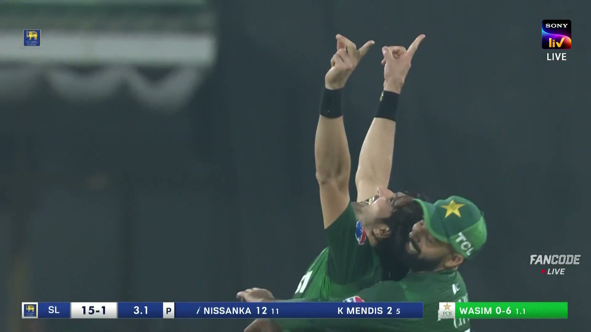 poster url for Wicket! Pathum Nissanka Goes For Power But Picks Out Mohammad Nawaz