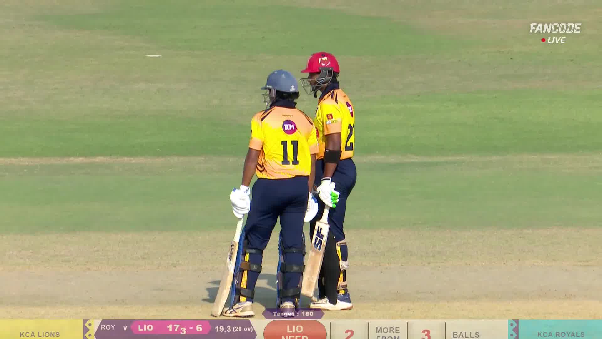 Six! Krishna Devan Is Unstoppable, Sends Another Maximum Over Mid-Off
