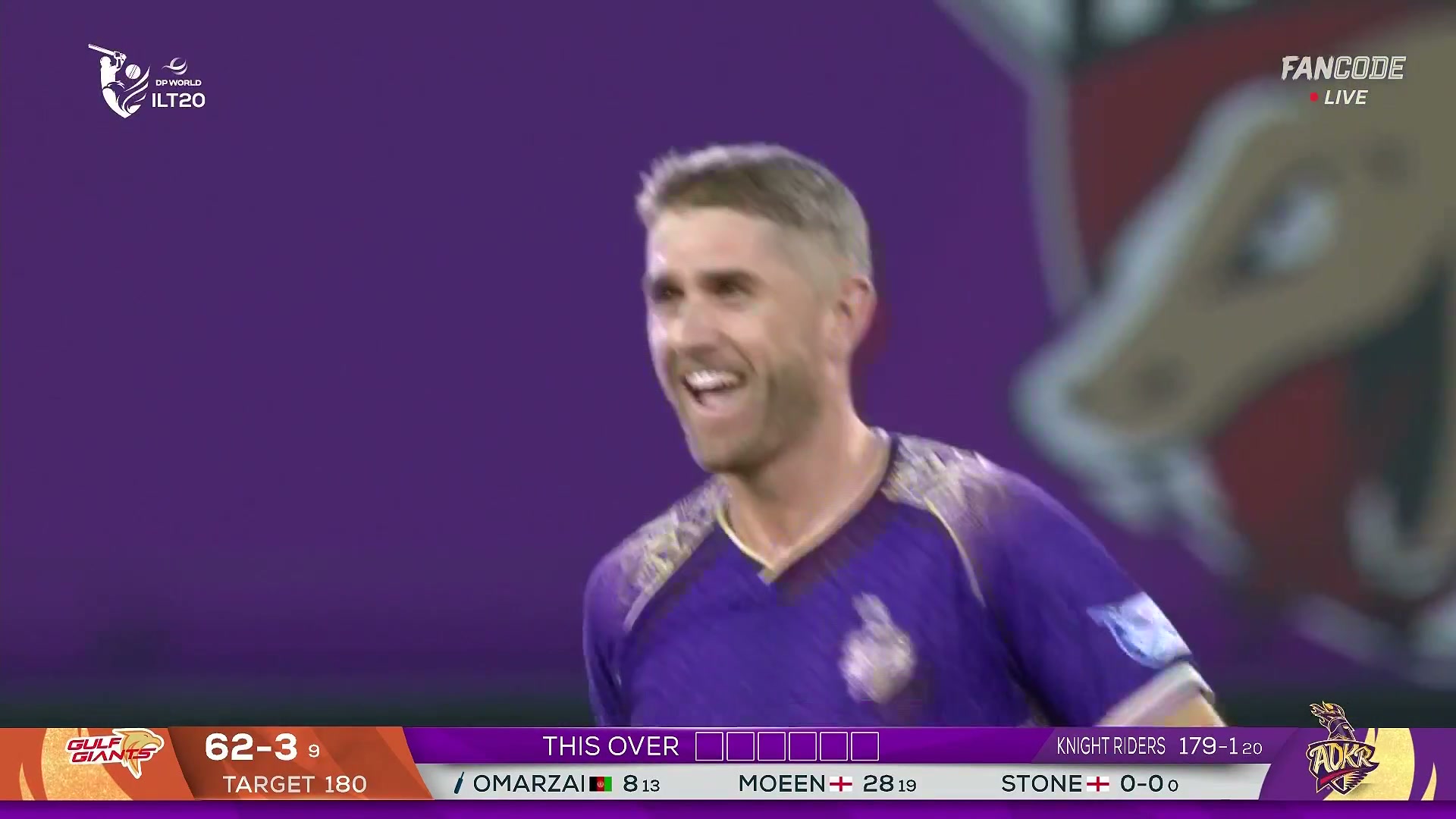 poster url for Wicket! Thick Outside Edge From Azmatullah Omarzai Lands Safely In Philip Salt’s Hands