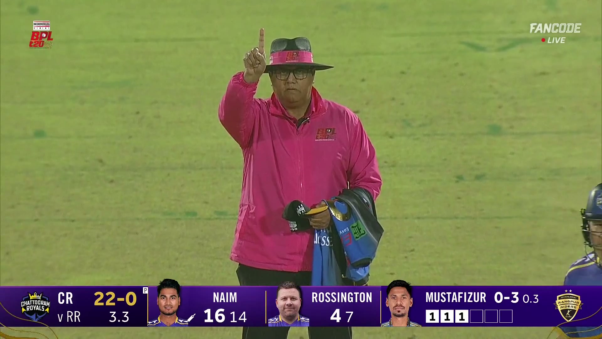 poster url for Wicket! Huge Appeal For LBW And The Umpire Raises His Finger, Mohammad Naim Departs