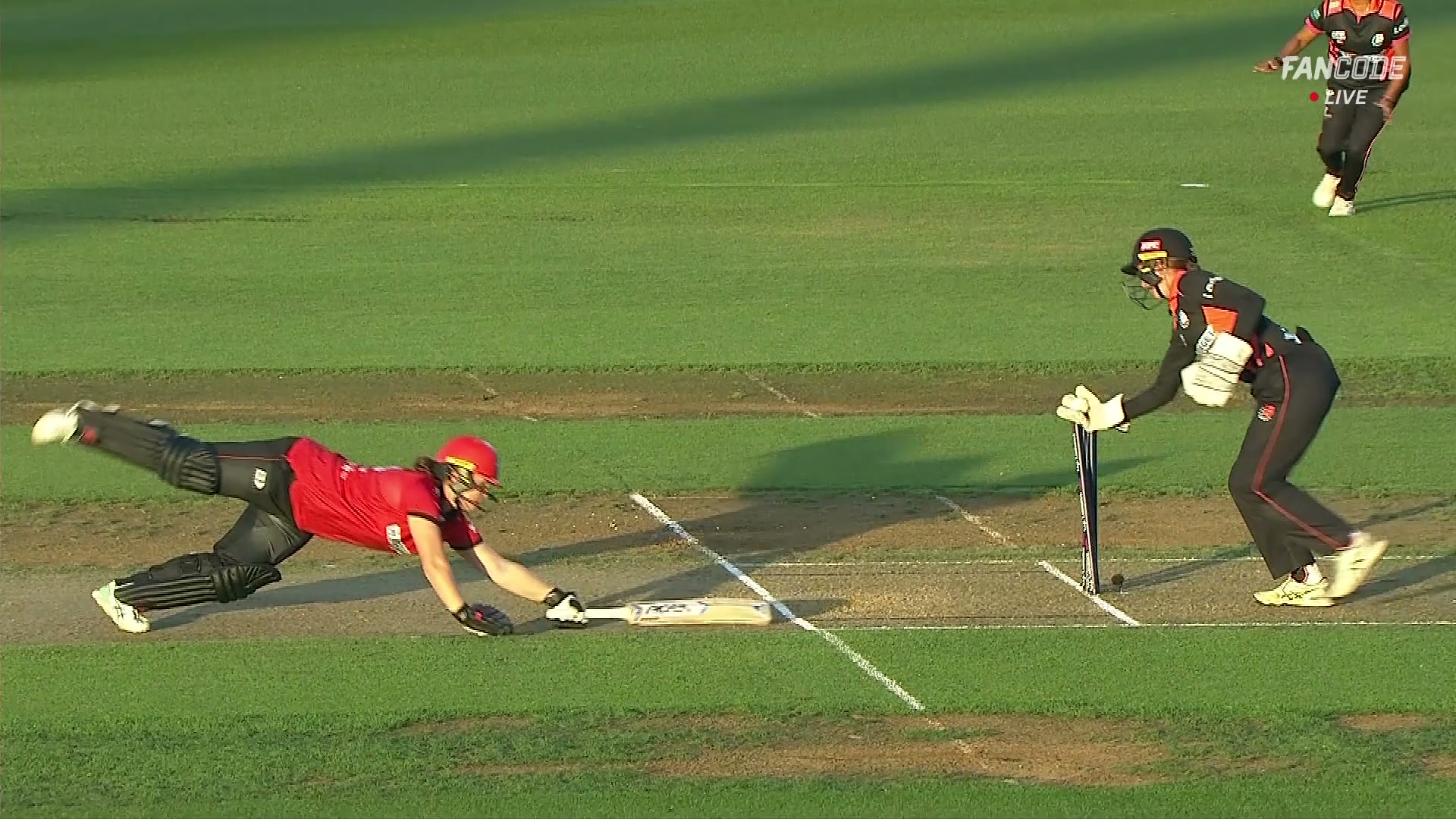 poster url for Wicket! Topp Keeps Her Calm To Execute A Sharp Stumping Of Gerken