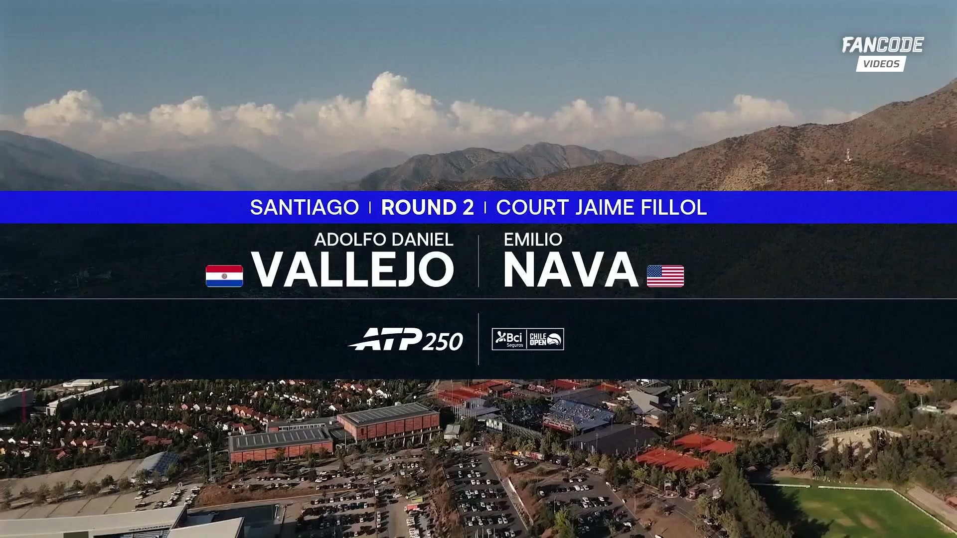 Adolfo Deniel Vollejo vs Emilio Nava | Day 1 | Court Jaime Fillol