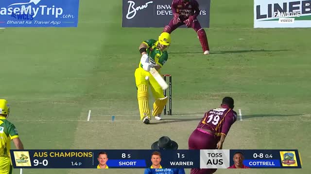 Six! Short Smashes Back-To-Back Sixes