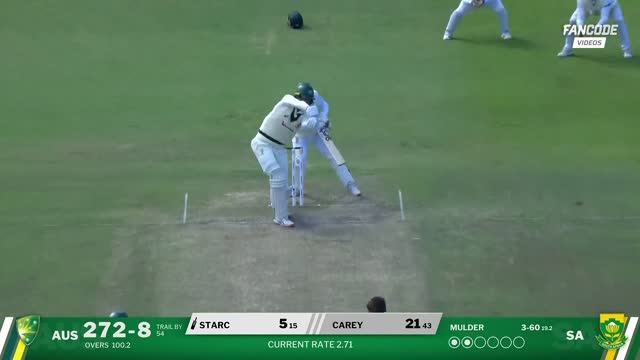 Four! Starc's Elegant Cover Drive