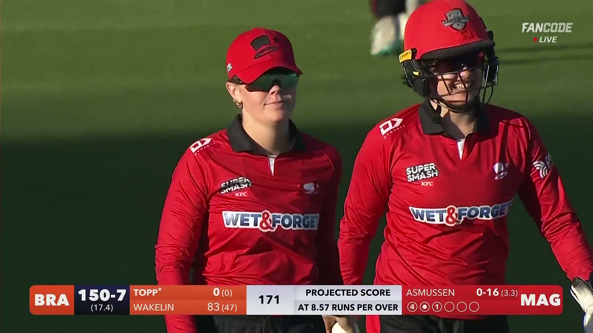 poster url for Wicket! Topp Slices It To Fine Leg, Sarah Strikes