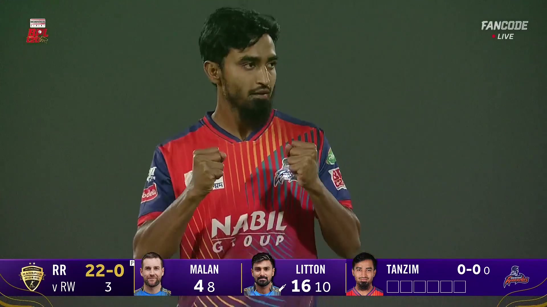 poster url for Wicket! Tanzim Hasan Sakib Gets The Breakthrough, Litton Das Departs