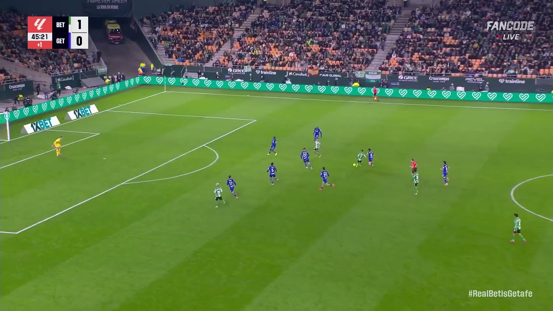 poster url for Chance! Cucho Hernández Shoots From Distance, Off Target To The Left