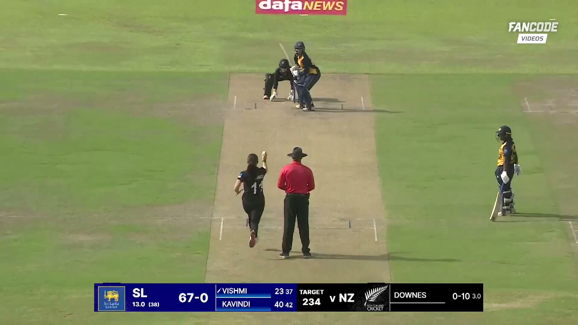 Marama Downes's 4 for 18 | Match 3