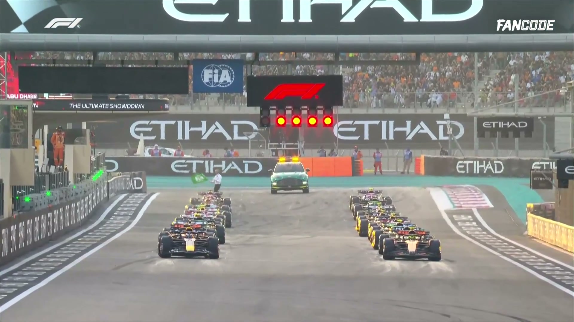 poster url for Lights Out In Abu Dhabi As Max Verstappen Leads The Field One Final Time This Season!