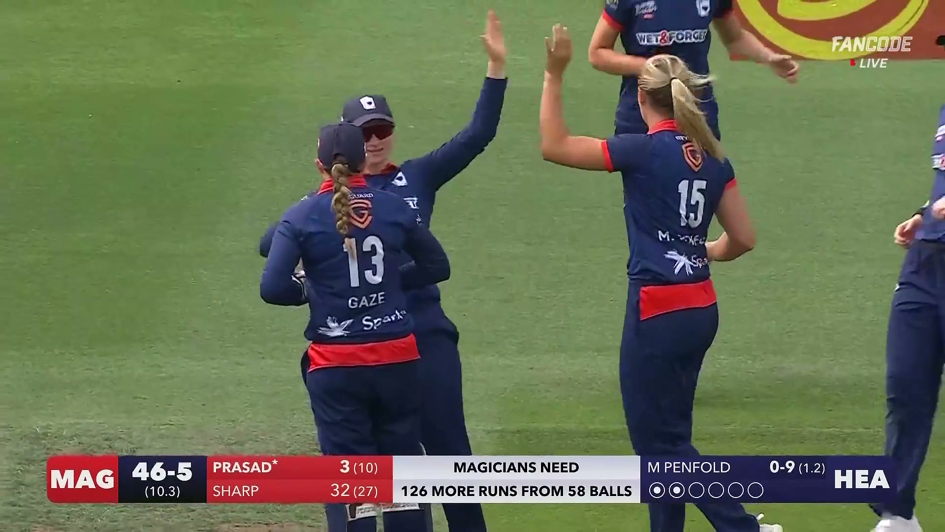 poster url for Wicket! Reverse Sweep Ends Poorly As Darcy Prasad Caught Behind The Wicket