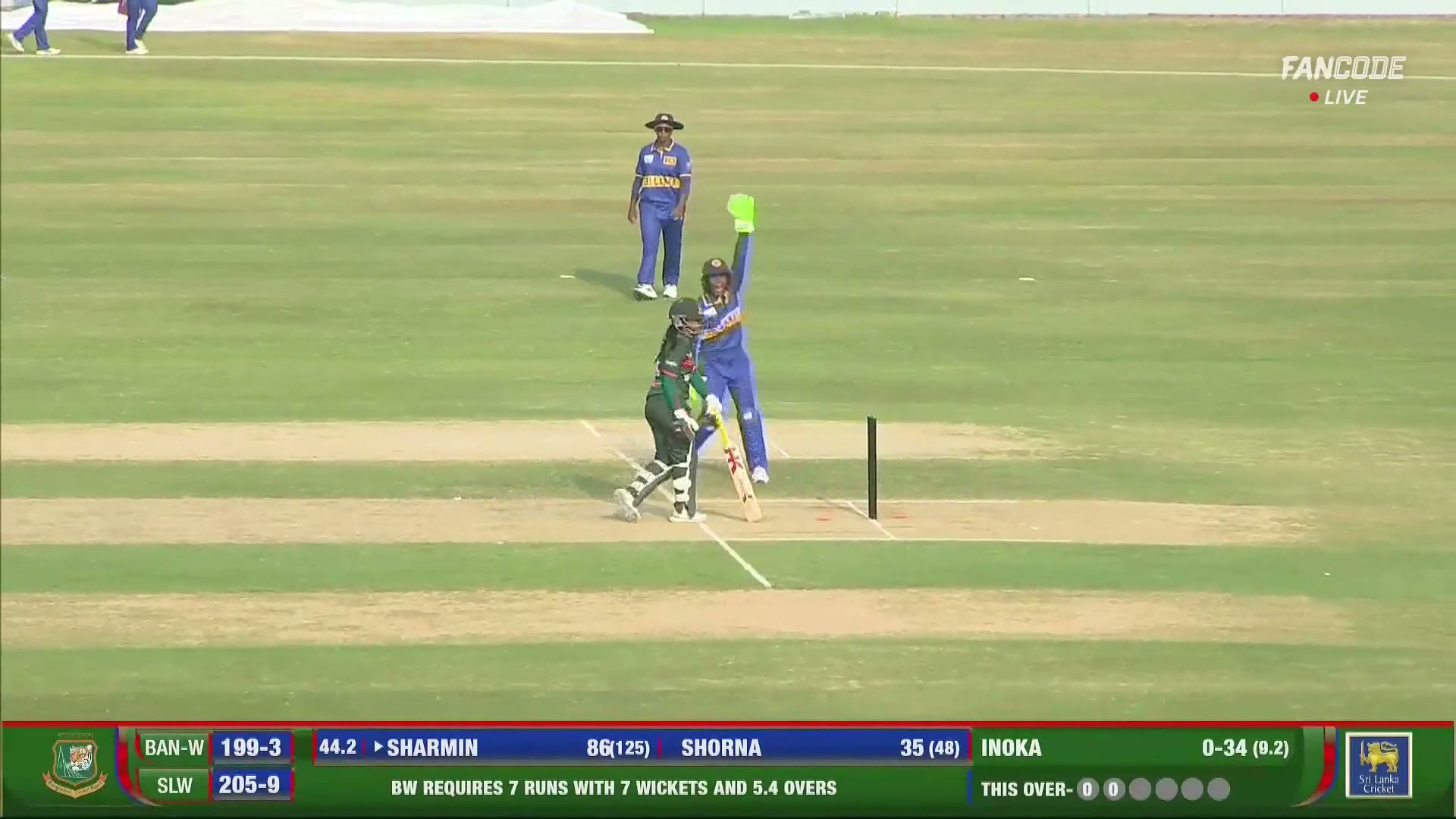 Wicket! Sharmin Akhter Out Stumped After A Sharp Work Behind The Stumps