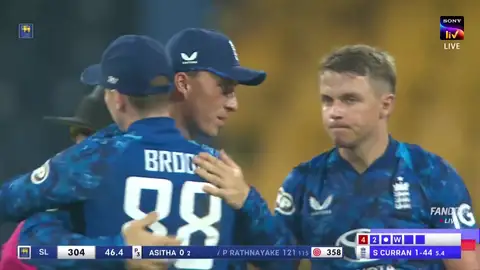 Wicket! Sam Curran Dismissed Pawan Rathnayake, England Wins The Series