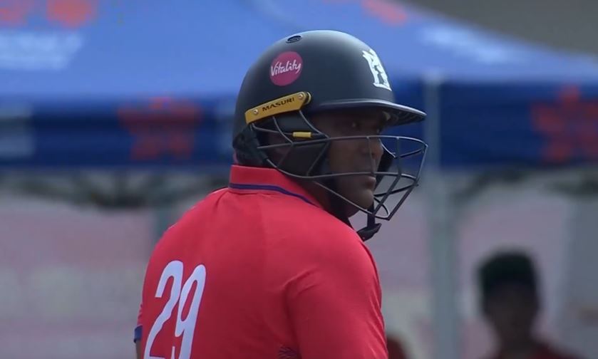 England vs India: Samit Patel's 51 off 18