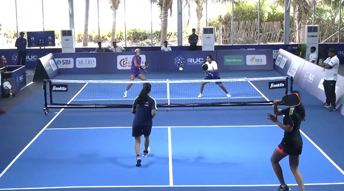 Match 1: Rakshika/Sindoor 10-11, 2-11 Snehal/Joshika
