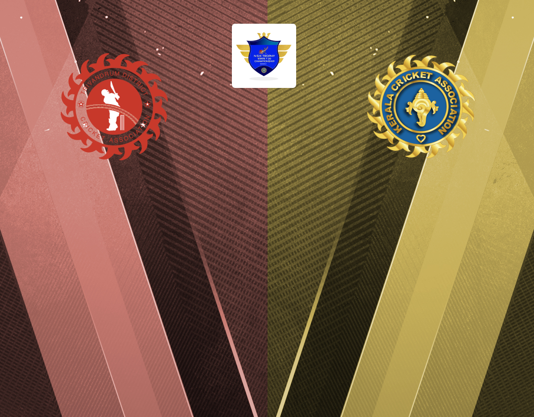 Match 15 of kerala nsk t20 trophy: trivandrum vs combined districts banner