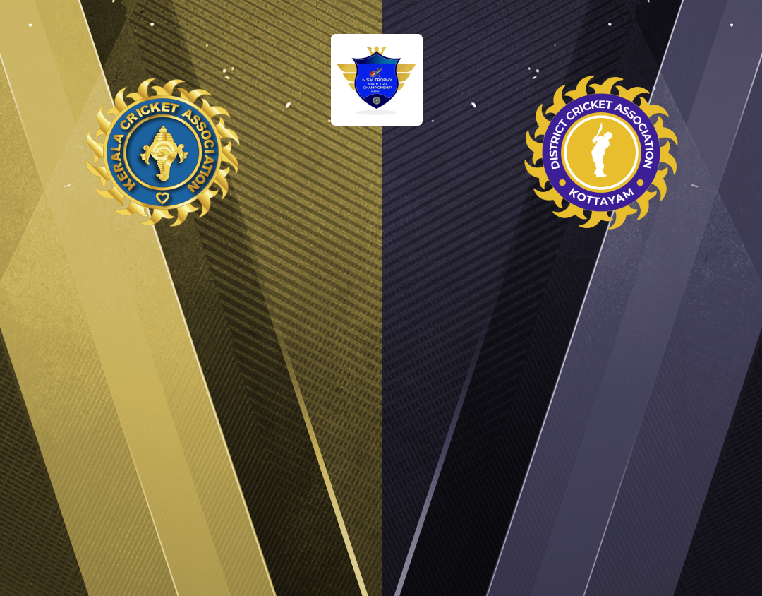 Match 19 of kerala nsk t20 trophy: combined districts vs kottayam banner