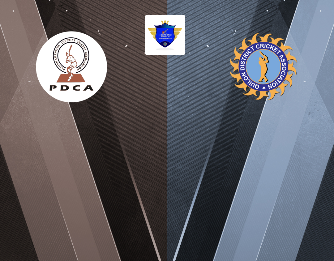 Match 22 of kerala nsk t20 trophy: pathanamthitta vs kollam banner