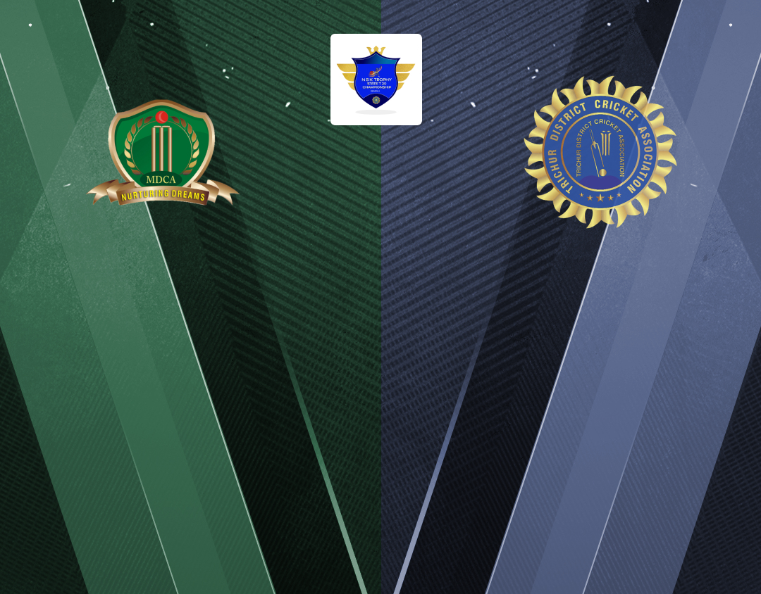 Match 23 of kerala nsk t20 trophy: malappuram vs trichur banner