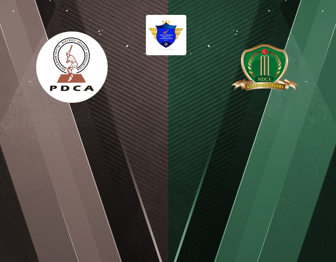 Match 26 of kerala nsk t20 trophy: pathanamthitta vs malappuram banner