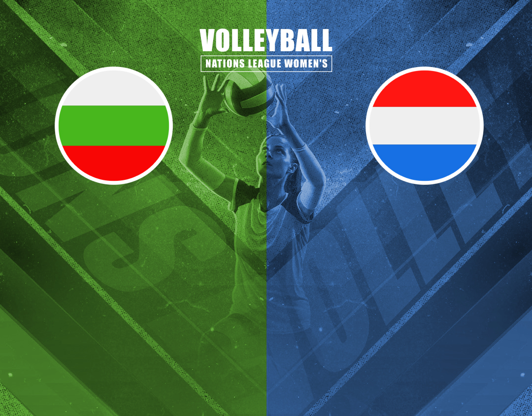 Match #1 of volleyball nations league women's banner