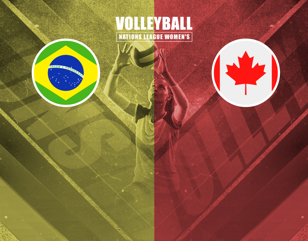 Match #4 of volleyball nations league women's banner