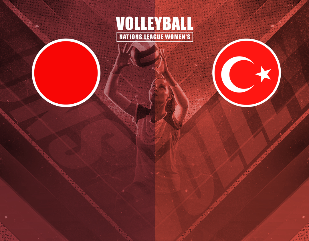 Match #6 of volleyball nations league women's banner