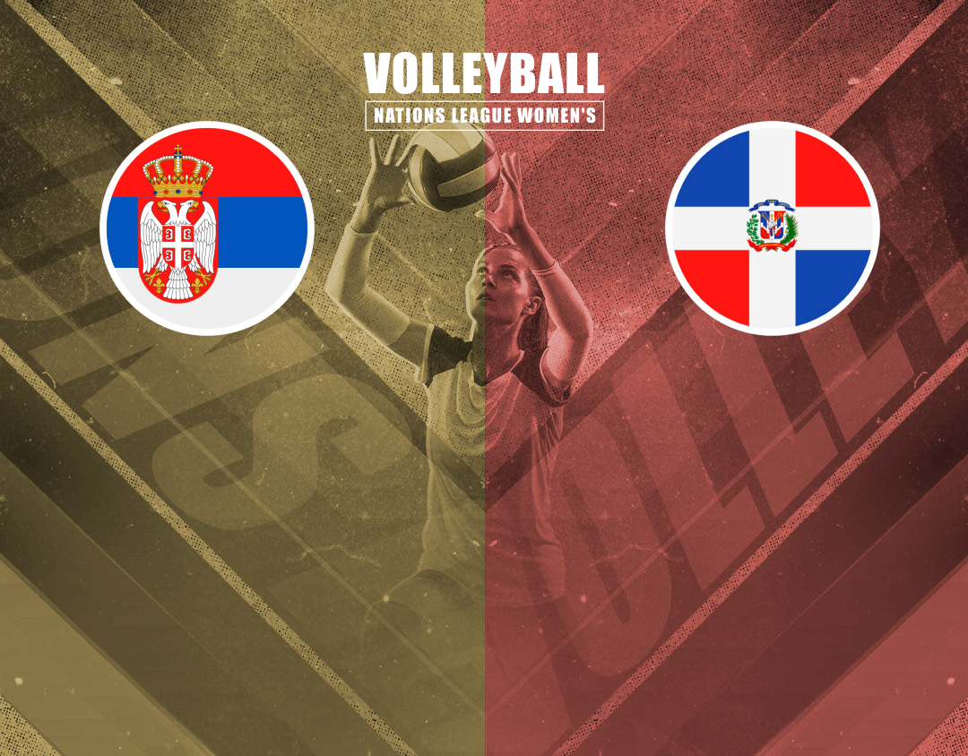 Match #8 of volleyball nations league women's banner