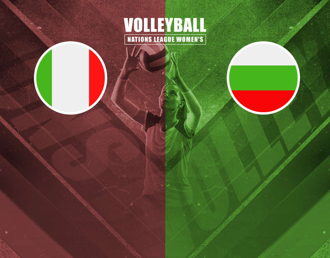 Match #18 of volleyball nations league women's banner
