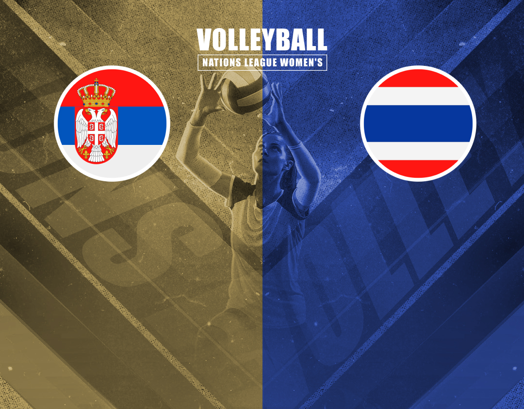 Match #17 of volleyball nations league women's banner