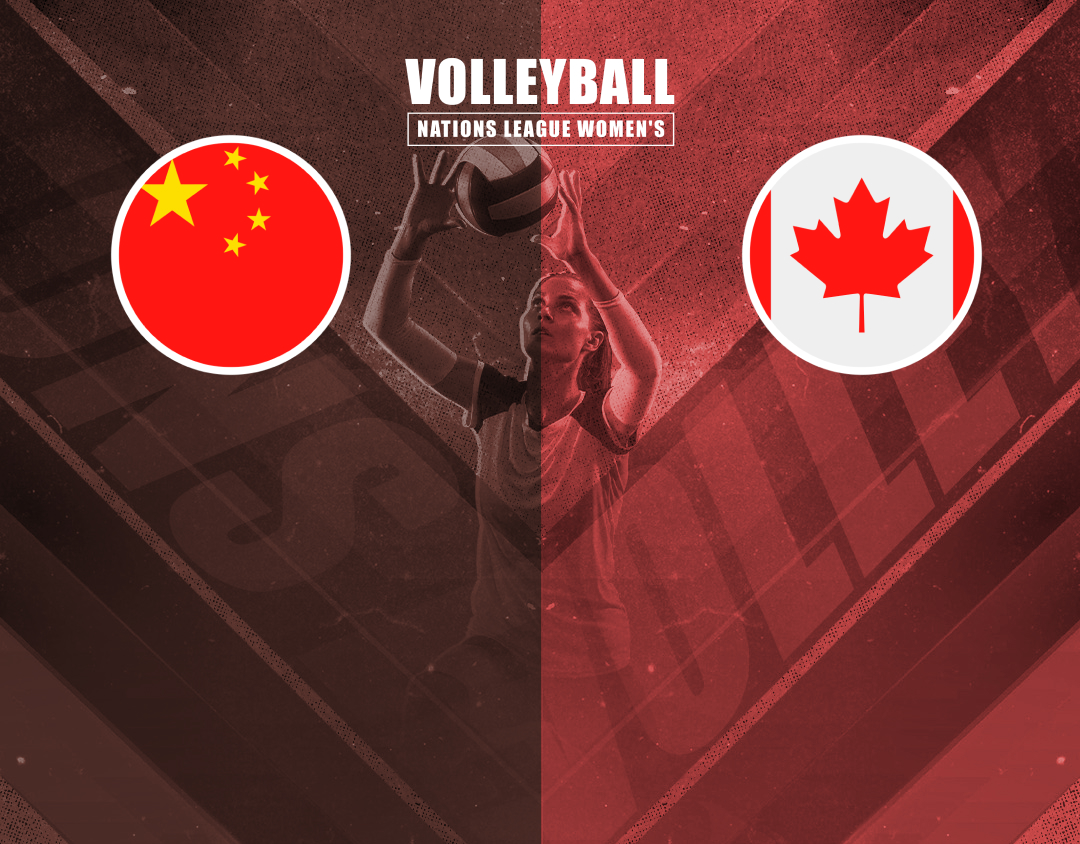 Match #19 of volleyball nations league women's banner