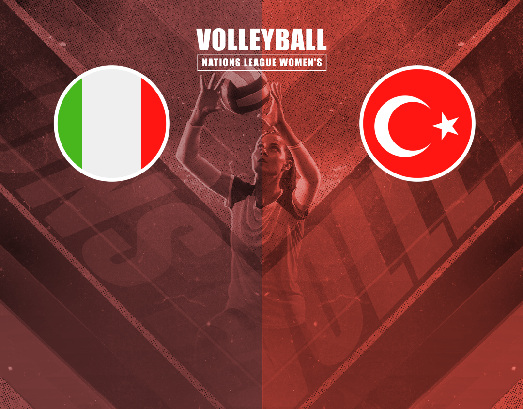 Match #24 of volleyball nations league women's banner