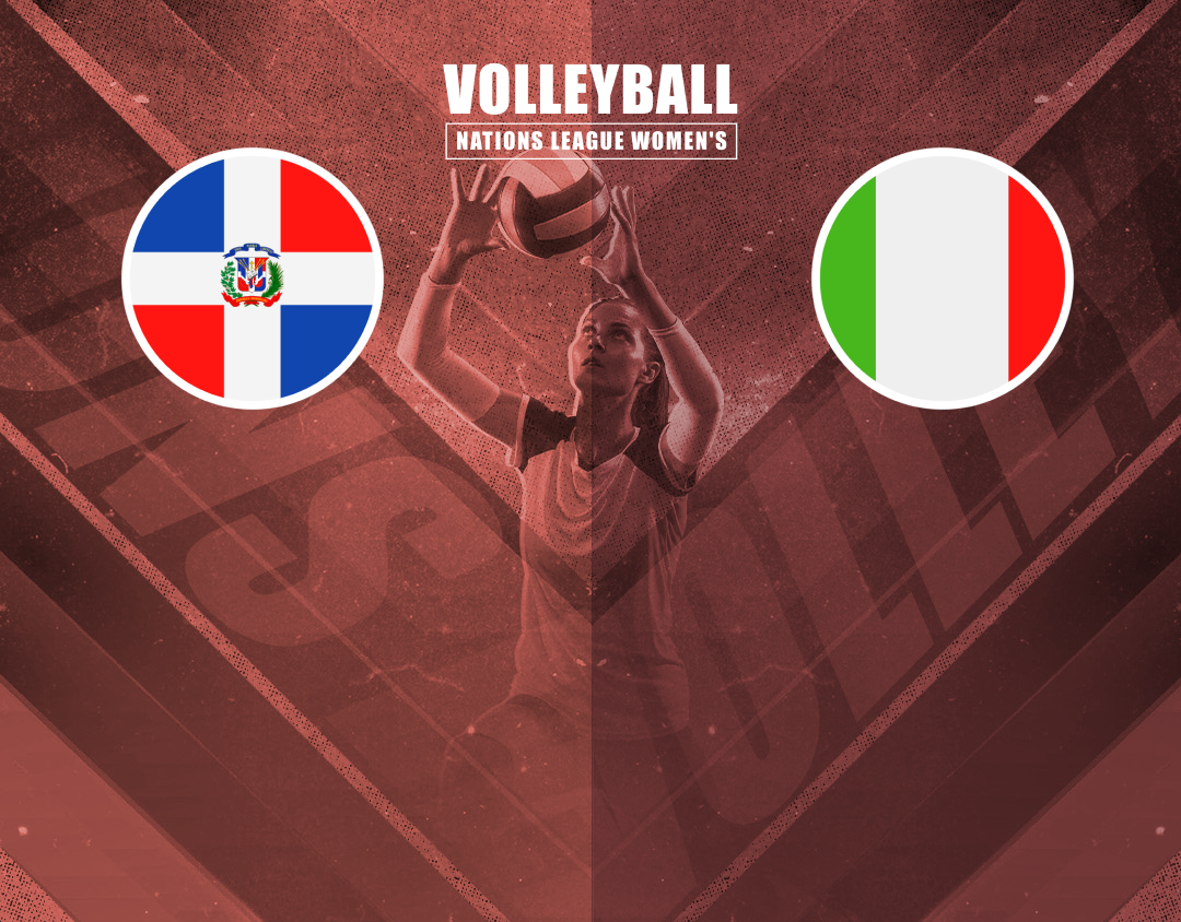 Match #41 of volleyball nations league women's banner