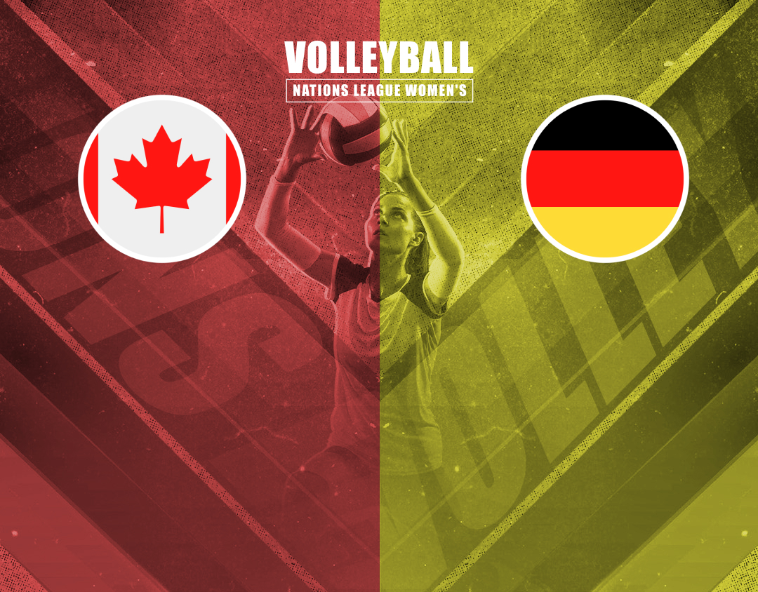 Match #45 of volleyball nations league women's banner