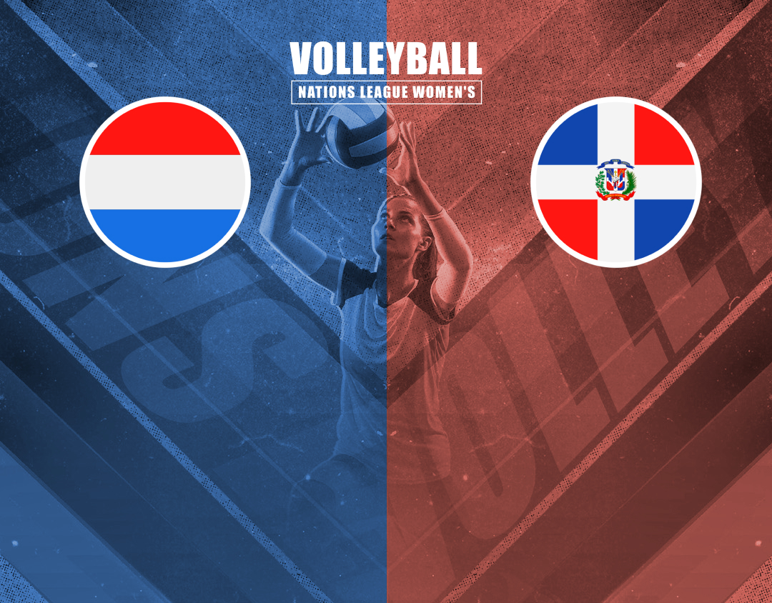 Match #48 of volleyball nations league women's banner