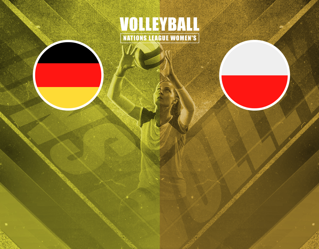 Match #50 of volleyball nations league women's banner