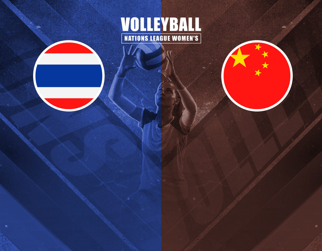 Match #55 of volleyball nations league women's banner