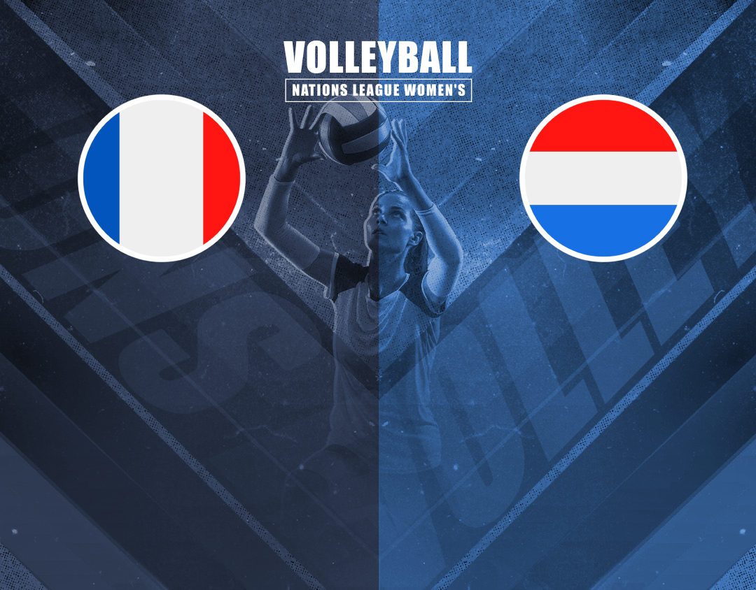 Match #59 of volleyball nations league women's banner