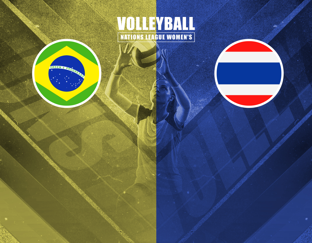 Match #60 of volleyball nations league women's banner