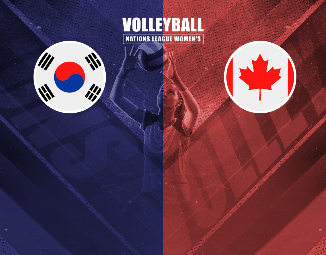 Match #62 of volleyball nations league women's banner