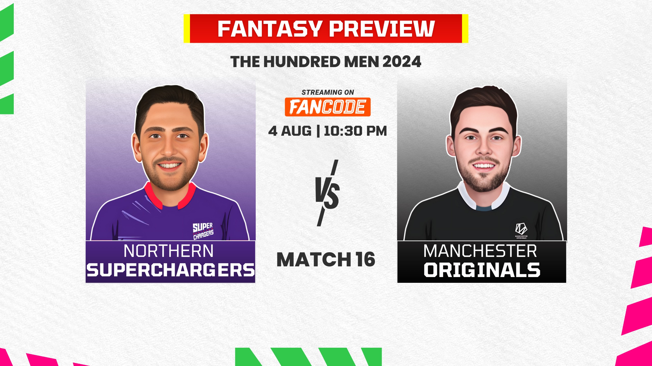 Match 16: Northern Superchargers vs Manchester Originals | Fantasy Preview